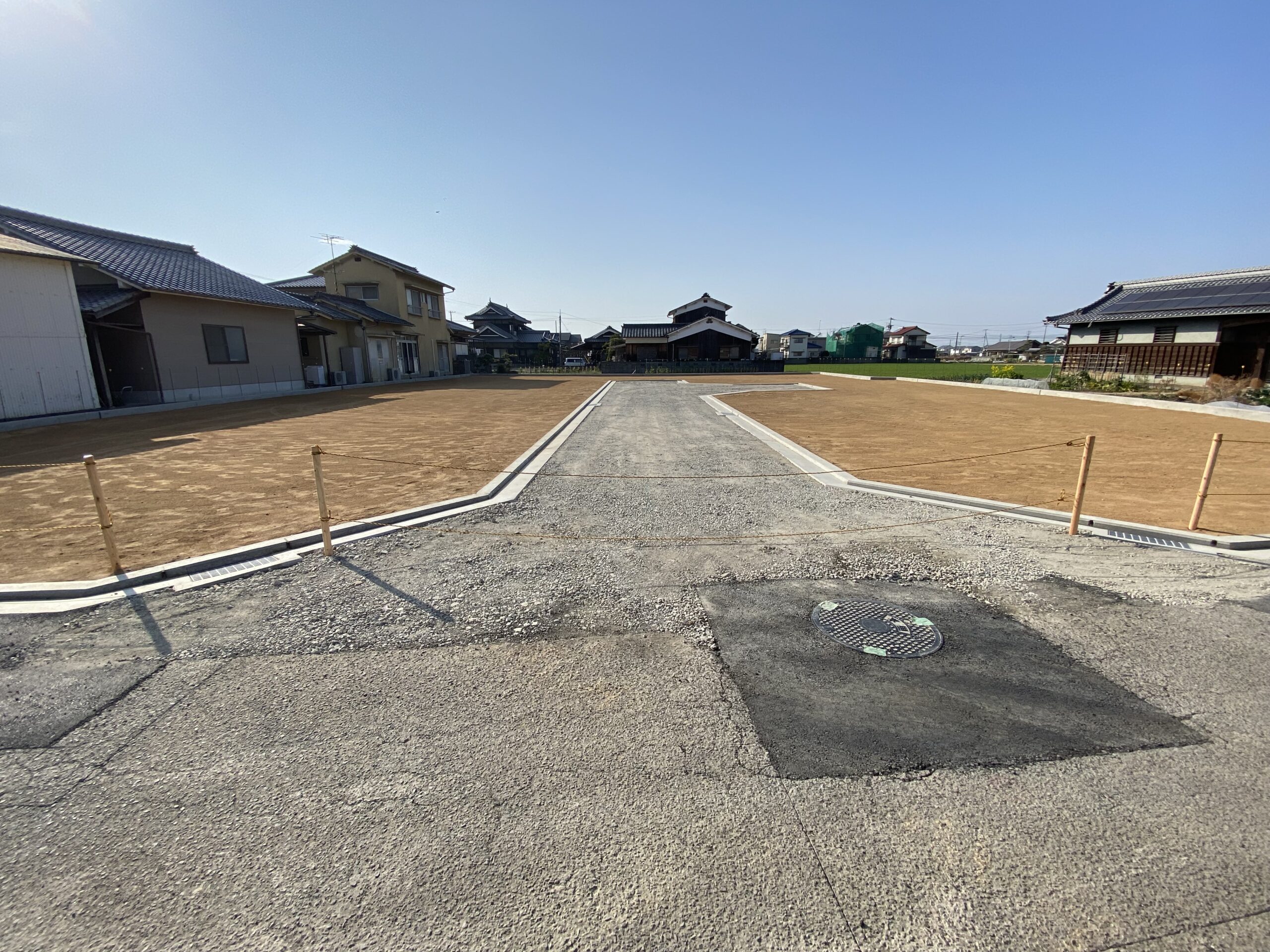 松前町中川原4区画（売土地）